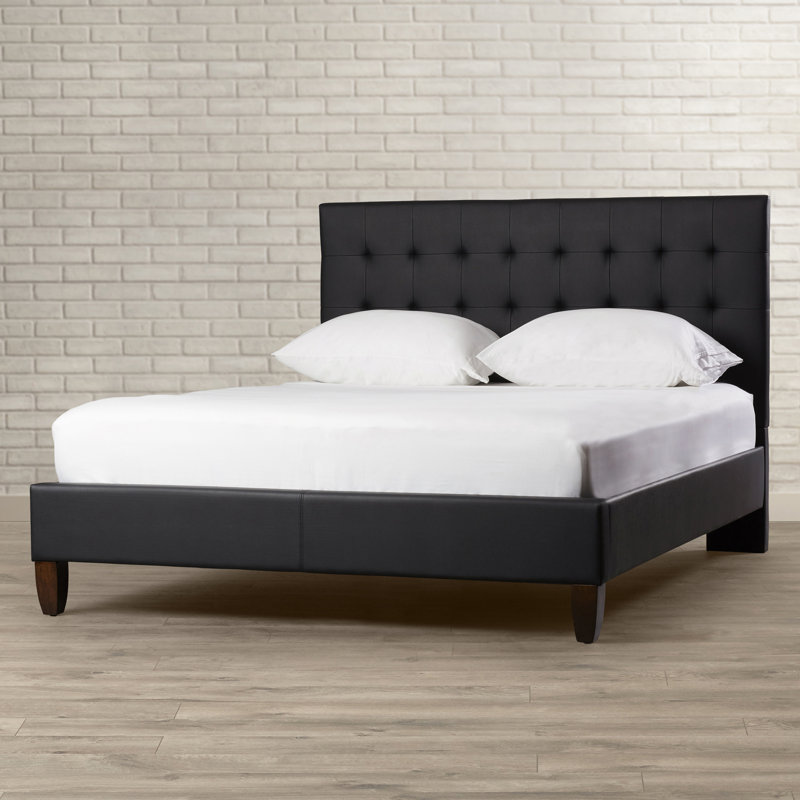 Wrought Studio Cortez Upholstered Platform Bed & Reviews Wayfair